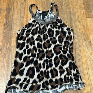 Leopard print blouse